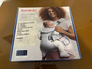 Mochila Portabebés Babybjorn Azul One Air