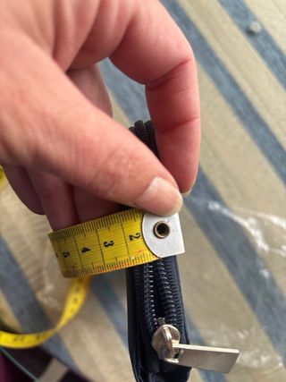 Cartera de mano negra/gris