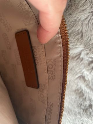 Bolso de mano Michael Kors piel marrón