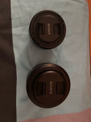 Objetivos Sony 28-70mm f/3.5-5.6 y fijo 50mm f/1.8