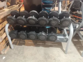 Manubri Technogym e RACK da 10 a 38