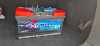 Batería coche AD Plus+ 80Ah 740A