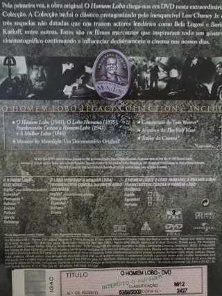 Coleção Monstros Legacy DVD - Terror