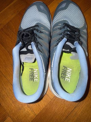 Zapatillas Nike Talla 41 Gris Azuladas