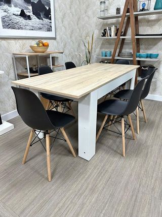 OFERTA DE MESA/COMEDOR EXTENSIBLE + 6 SILLAS
