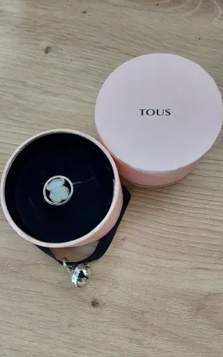 Anillo Tous Oso Nácar Plata