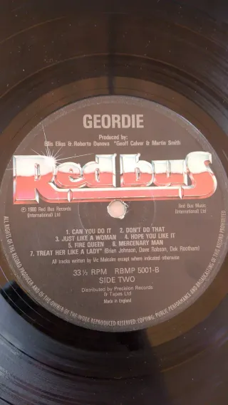 Geordie Featuring Brian Johnson Vinile