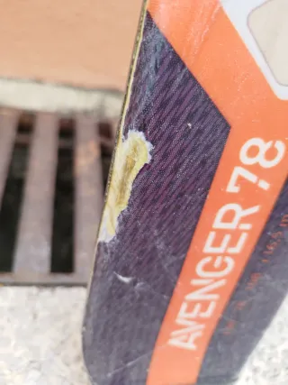 Esquís Nordica Avenger 78 + Bastones