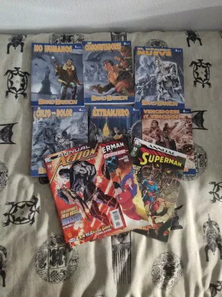 Lote Brad Barrón y anuales Superman