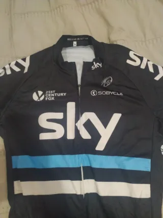 Maillot Ciclismo Sky Talla L