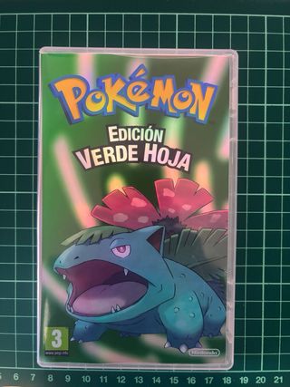 Carátula Pokémon Rojo Fuego / Verde Hoja NS