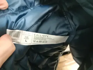 Piumino leggero donna Calliope blu