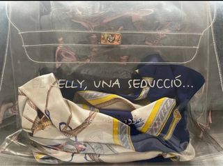 Bolso Hermès Kelly Transparente 1999