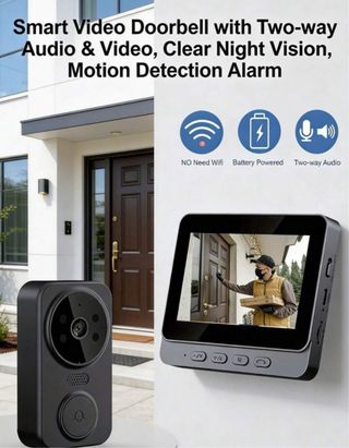 Videocitofono Smart Campanello Video Senza Fili