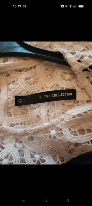 Vestido encaje Sfera Talla L