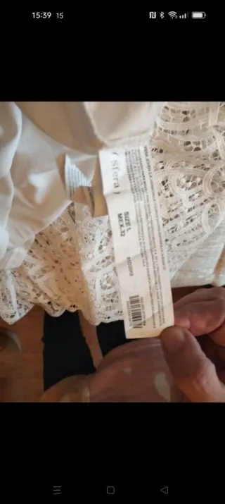 Vestido encaje Sfera Talla L