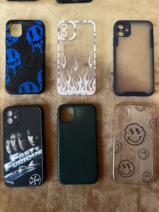 Confezione di 14 custodie per iPhone 11 con vari design