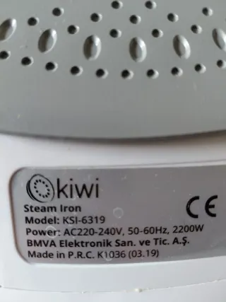 Plancha de vapor 2200W