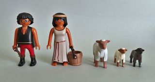 Playmobil Refugio Pastores Ovejas Belén