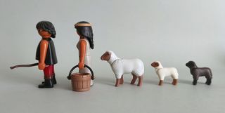 Playmobil Refugio Pastores Ovejas Belén