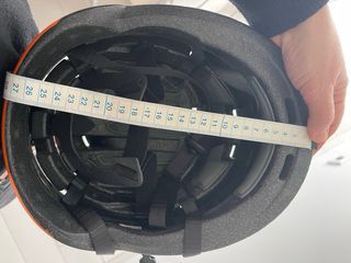 Casco Bicicleta/Patinete Plegable Negro/Naranja