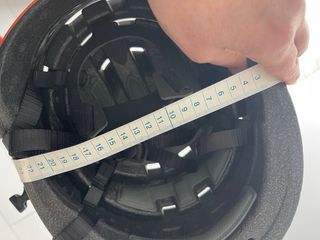 Casco Bicicleta/Patinete Plegable Negro/Naranja