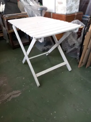 Mesa plegable madera 2 posiciones