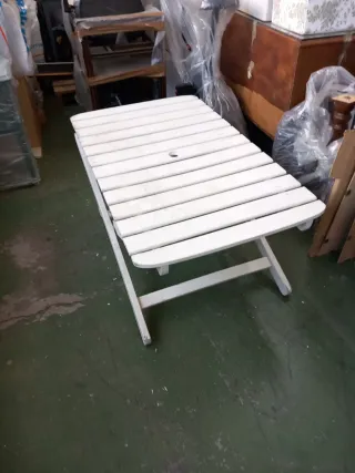 Mesa plegable madera 2 posiciones