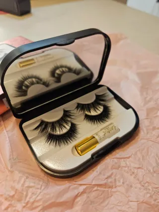 Tarte Pestañas Postizas y Caja Almacenamiento