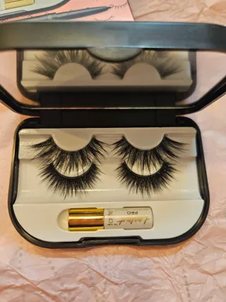 Tarte Pestañas Postizas y Caja Almacenamiento