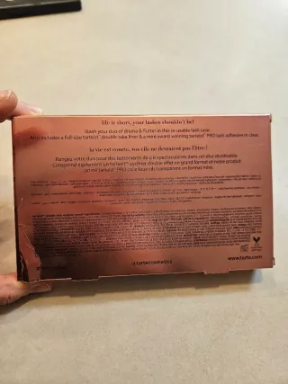 Tarte Pestañas Postizas y Caja Almacenamiento