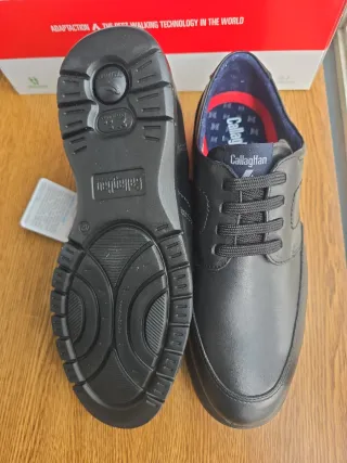 Zapatos Callaghan Piel Hombre Negro