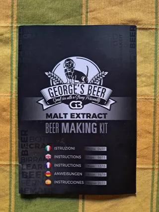 Kit per la produzione di birra artigianale George's Beer IPA