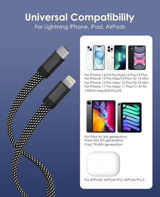 Magtame Cable USB C a Light-ning Magnético para i-