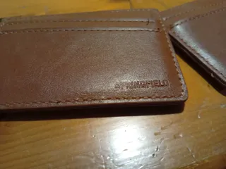 Tarjeteros Marrón y Naranja