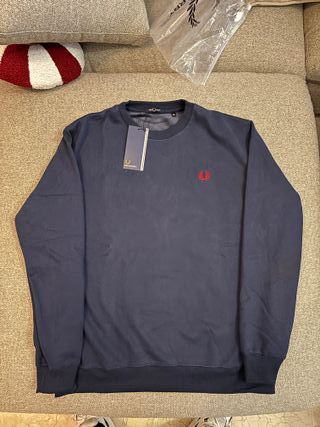 Sudadera Fred Perry Azul