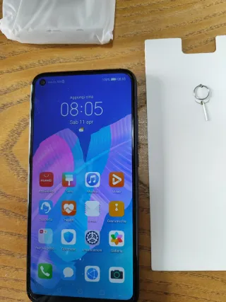 Huawei P40 lite E Nero