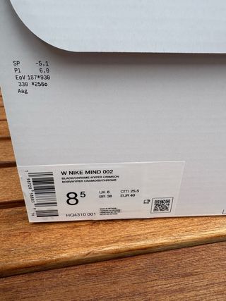 Nike Mind 002 Black Chrome