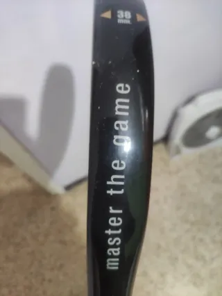 Pala de pádel y Funda,Black Crown, pitón