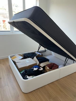 Colchón viscoelástico + canapé doble