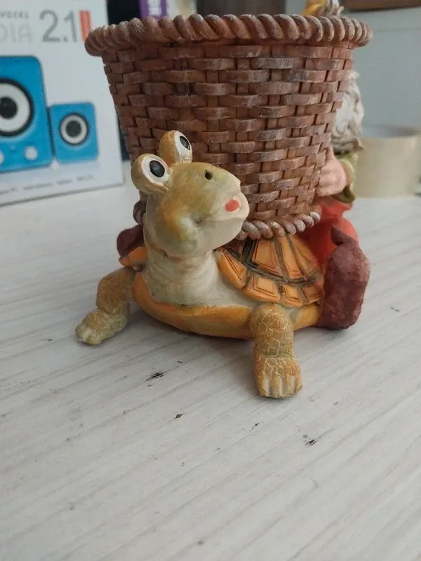 Decoración Abuelo con Tortuga