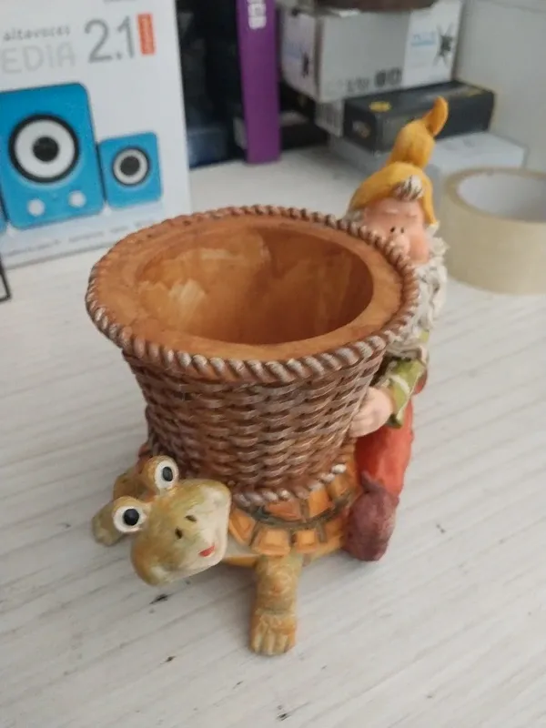 Decoración Abuelo con Tortuga