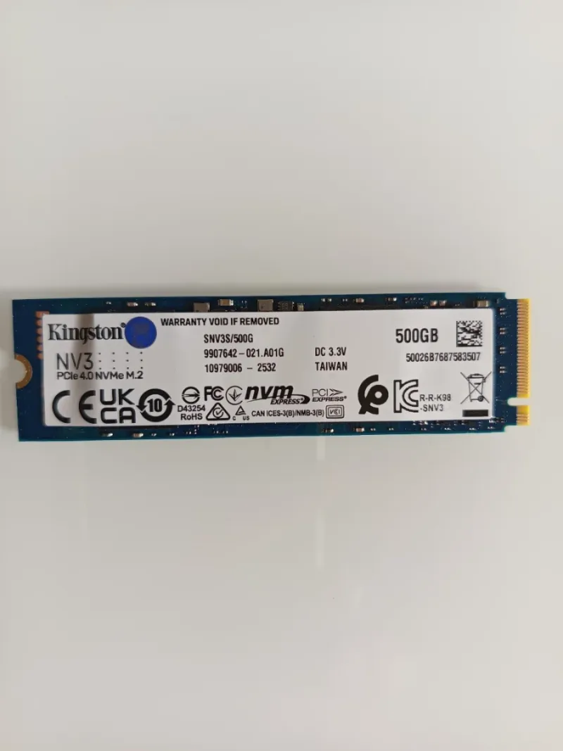 Disco Duro M.2 Kingston NV3S 500GB
