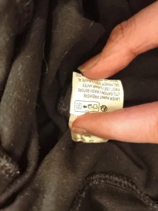 Mallas premamá negras