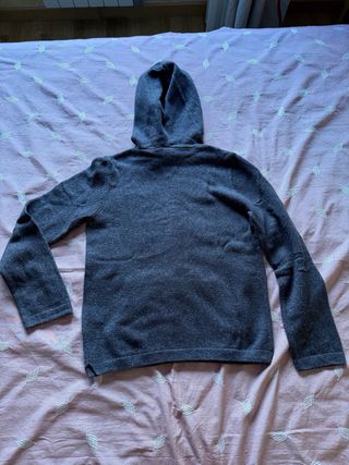 Sudadera Hollister Gris Oscuro