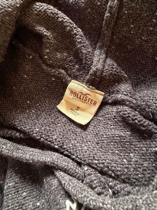 Sudadera Hollister Gris Oscuro