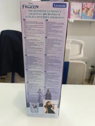 Micrófono Lexibook Frozen con Luces