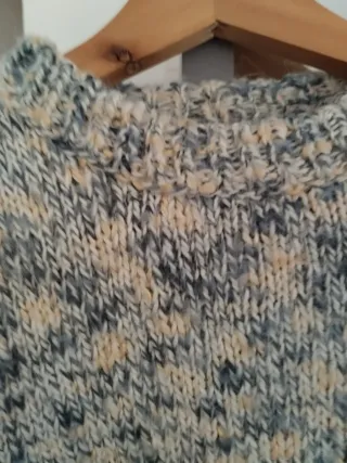 Jersey tejido a mano talla única