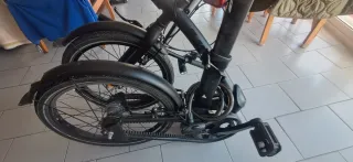 Bicicleta Btwin Plegable Negra