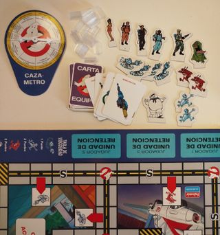 Los Cazafantasmas Juego de Mesa Años 80